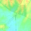 Mappa topografica Gillett, altitudine, rilievo