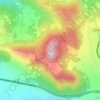 Mappa topografica La Rotonda di Monte Marmo, altitudine, rilievo