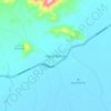 Mappa topografica Aguas Blancas, altitudine, rilievo
