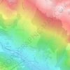 Mappa topografica Les Tronchets, altitudine, rilievo