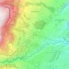 Mappa topografica Tanda, altitudine, rilievo