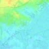 Mappa topografica Moricq, altitudine, rilievo