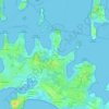 Mappa topografica Kerners, altitudine, rilievo