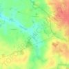 Mappa topografica La Salle, altitudine, rilievo