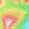 Mappa topografica Duxeralm, altitudine, rilievo