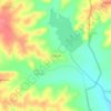 Mappa topografica Moula Ali, altitudine, rilievo