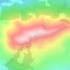 Mappa topografica Ibio, altitudine, rilievo