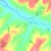 Mappa topografica Manoir de la Morsanglière, altitudine, rilievo
