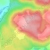 Mappa topografica Le Noirmont, altitudine, rilievo