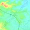 Mappa topografica Baras-baras, altitudine, rilievo