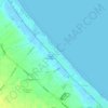Mappa topografica Torre Pedrera, altitudine, rilievo