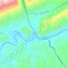 Mappa topografica Holston, altitudine, rilievo