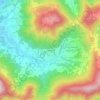Mappa topografica Dossello, altitudine, rilievo