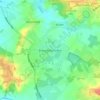 Mappa topografica Arborfield Green, altitudine, rilievo