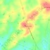 Mappa topografica Poverty Hill, altitudine, rilievo