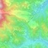 Mappa topografica Fiori, altitudine, rilievo