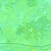Mappa topografica Exel, altitudine, rilievo