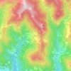 Mappa topografica Lezzaruole, altitudine, rilievo