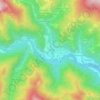 Mappa topografica Rio, altitudine, rilievo