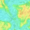 Mappa topografica L'Écotet, altitudine, rilievo