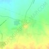 Mappa topografica Kalandri, altitudine, rilievo