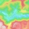 Mappa topografica Bez, altitudine, rilievo