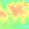 Mappa topografica Tracy, altitudine, rilievo