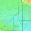 Mappa topografica Hermosillo, altitudine, rilievo