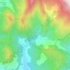 Mappa topografica Les Chaudrons, altitudine, rilievo