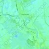 Mappa topografica Ellersinghuizen, altitudine, rilievo