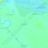 Mappa topografica Ushpa Caño, altitudine, rilievo
