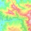 Mappa topografica Barazzone, altitudine, rilievo