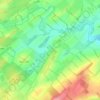Mappa topografica Belses, altitudine, rilievo