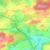Mappa topografica Schönlind, altitudine, rilievo