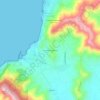 Mappa topografica Località Caprarizzo, altitudine, rilievo