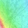 Mappa topografica Laslenaz d'en-Bas, altitudine, rilievo