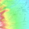 Mappa topografica Bongbong, altitudine, rilievo
