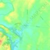 Mappa topografica Church Hill, altitudine, rilievo