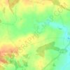 Mappa topografica Schwaberow, altitudine, rilievo