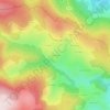Mappa topografica Provenchère, altitudine, rilievo