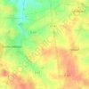 Mappa topografica Le Mesnil Roux, altitudine, rilievo