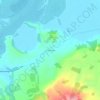 Mappa topografica Te Kohanga, altitudine, rilievo