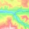 Mappa topografica La Unión del Toachi, altitudine, rilievo