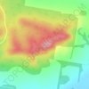 Mappa topografica Smoky Point, altitudine, rilievo