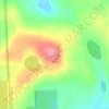 Mappa topografica Pine Hill Vista, altitudine, rilievo