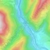 Mappa topografica Notre-Dame-de-Briançon, altitudine, rilievo