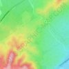 Mappa topografica Gardiole, altitudine, rilievo