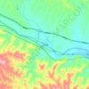 Mappa topografica 丁河镇, altitudine, rilievo