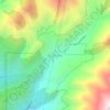 Mappa topografica Mount Baldy, altitudine, rilievo