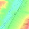 Mappa topografica Sapé, altitudine, rilievo